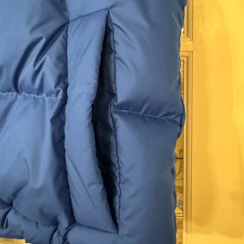 lululemon athletica Blue Puffy Vest